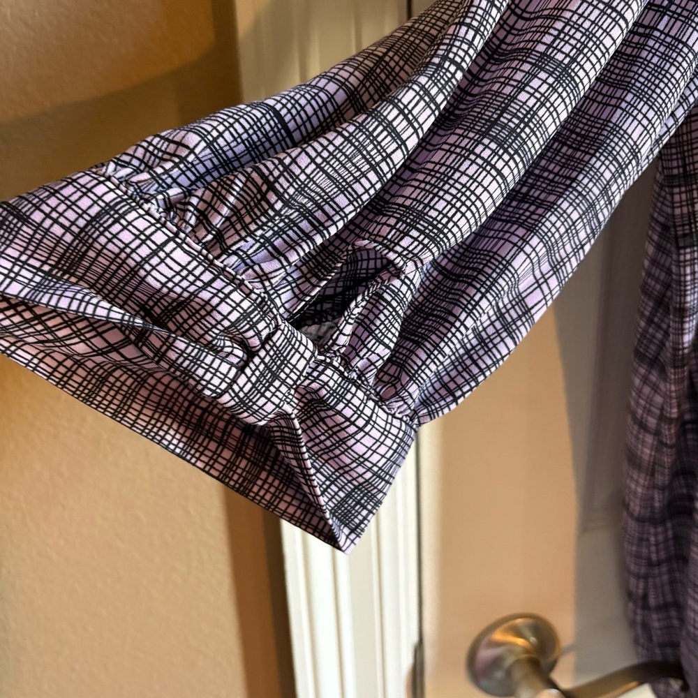 WORTHINGTON Geometric Print Blouse - Picture 5 of 9